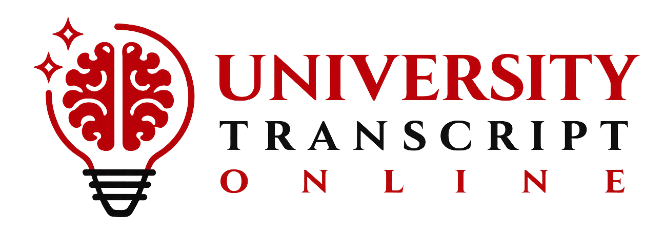 University Transcript Online Logo